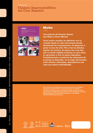 Carátula trasera de Cl�sicos espa�oles: Morbo