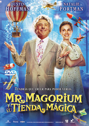 Carátula frontal de Mr. Magorium y su tienda mgica