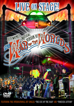 Carátula frontal de Jeff Waynes Musical Version of The War of The Worlds