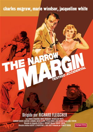 Carátula frontal de The Narrow Margin (Testigo accidental)