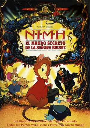 Carátula frontal de NIMH: El mundo secreto de la Sra. Brisby