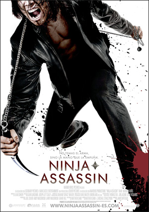 Carátula frontal de Ninja Assassin