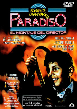 Carátula frontal de Nuovo Cinema Paradiso: El montaje del director