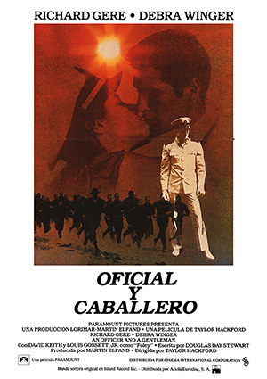 poster de Oficial y caballero