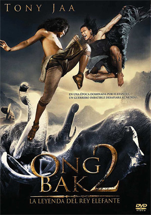 Carátula frontal de Ong Bak 2: La leyenda del Rey Elefante