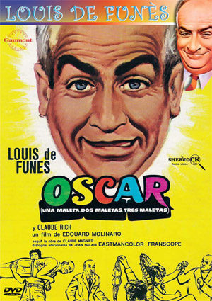 Carátula frontal de Oscar, 1 maleta, 2 maletas, 3 maletas (Coleccin Louis de Funs)