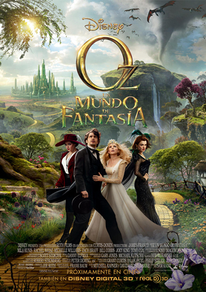 poster de Oz, un mundo de fantasa