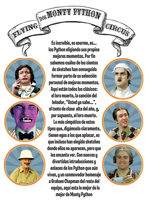 Carátula trasera de Pack Lo Mejor de Monty Phyton