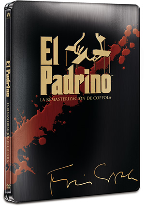 Carátula frontal de El padrino: triloga - La remasterizacin de Coppola (Steelbook)