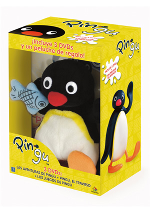 Car&aacute;tula frontal de Pack Pingu (castellano)