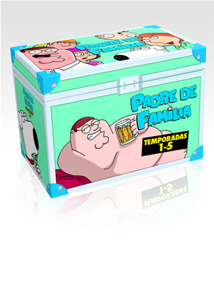 Carátula frontal de Padre de familia: monster boxset (temporadas 1-5)