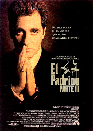 poster de El Padrino: Parte III