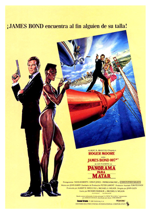 poster de James Bond 14: Panorama para matar