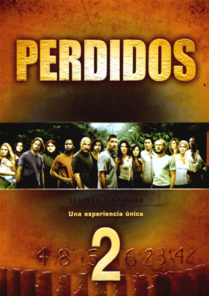 Carátula frontal de Perdidos (Lost): 2 temporada
