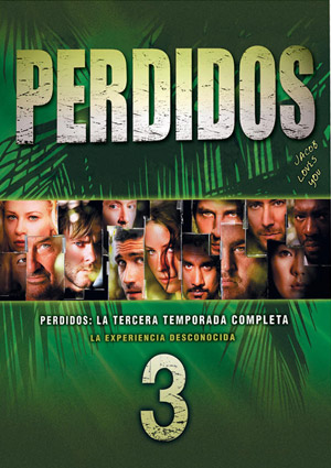 Carátula frontal de Perdidos (Lost): 3 temporada