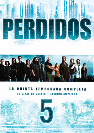 Carátula frontal de Perdidos (Lost): 5 temporada