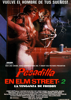 poster de Pesadilla en Elm Street 2: la venganza de Freddy