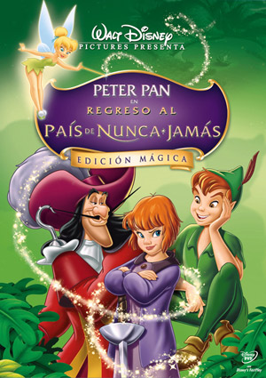 Carátula frontal de Peter Pan en Regreso al Pas de Nunca Jams: Edicin Especial