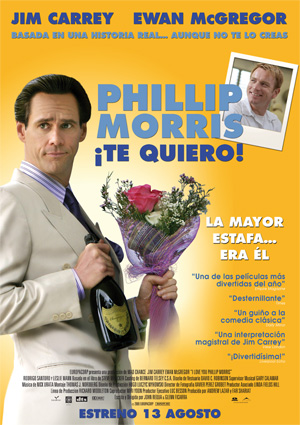 poster de Phillip Morris, te quiero!