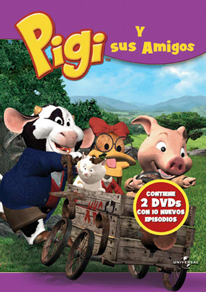 Carátula frontal de Pigi y sus amigos volumen 5