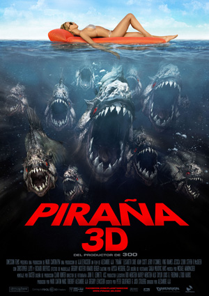 poster de Piraa 3D