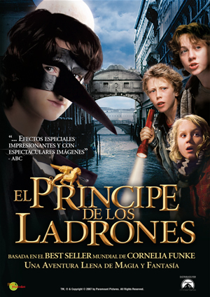 Car&aacute;tula frontal de El pr�ncipe de los ladrones