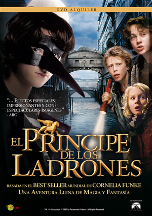 Car&aacute;tula frontal de El pr�ncipe de los ladrones