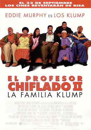 poster de El profesor chiflado II: La familia Klump
