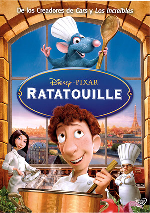 Carátula frontal de Ratatouille