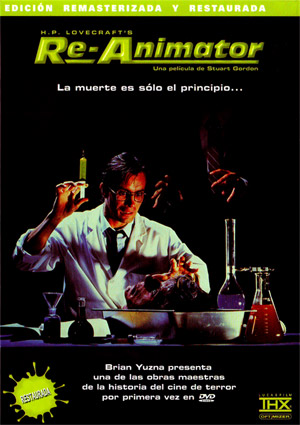 Carátula frontal de Re-Animator