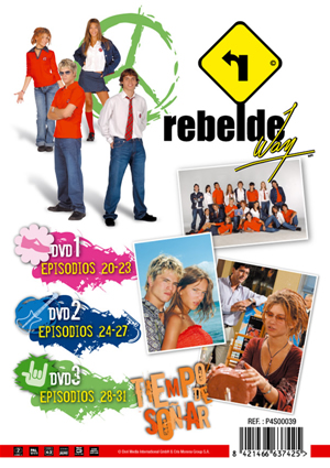 Carátula trasera de Rebelde Way: 2 temporada (Episodios 20-31)