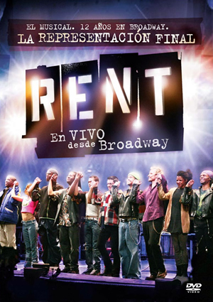 Carátula frontal de Rent: Filmed Live on Broadway