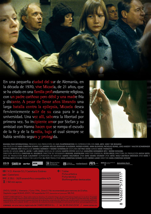 Car&aacute;tula trasera de Requiem (el exorcismo de Micaela)