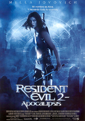 poster de Resident Evil 2 Apocalipsis