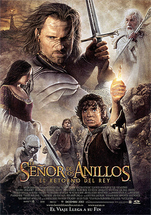 poster de El Se�or de los Anillos: El retorno del Rey