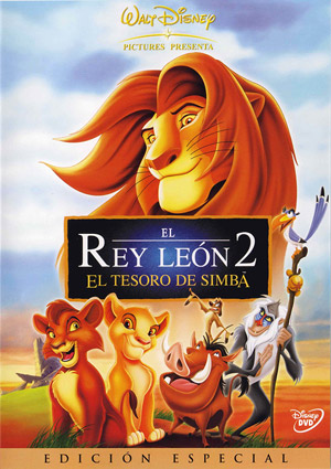 Carátula frontal de El Rey Len 2: El tesoro de Simba: Edicin Especial