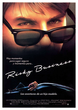 poster de Risky Business