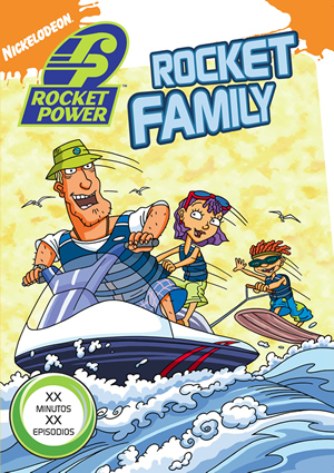 Carátula frontal de Rocket Power: La familia Rocket