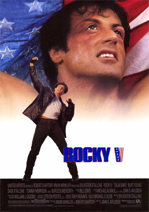 poster de Rocky V