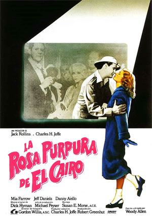 poster de La rosa prpura de El Cairo