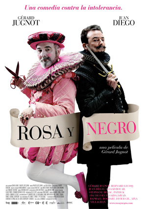 poster de Rosa y negro