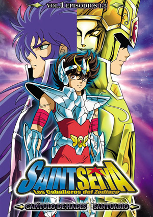 Carátula frontal de Saint Seiya - Saga Hades-Santuario: Vol. 1 (1-5)