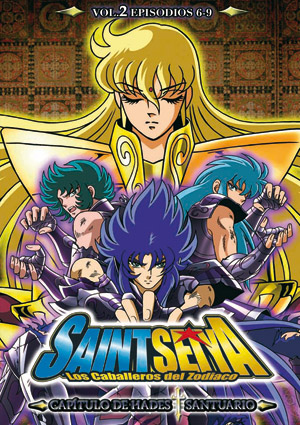 Carátula frontal de Saint Seiya - Saga Hades-Santuario: Vol. 2 (6-9)