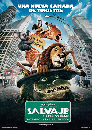 poster de Salvaje (The Wild)