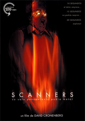 poster de Scanners (Su slo pensamiento poda matar)