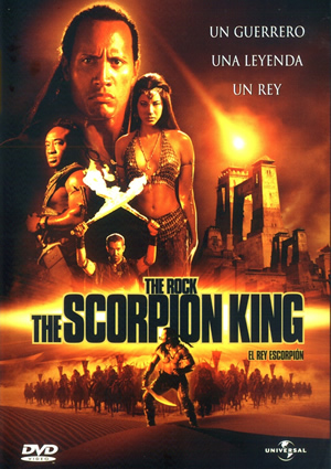 Carátula frontal de The Scorpion King (El rey escorpin)