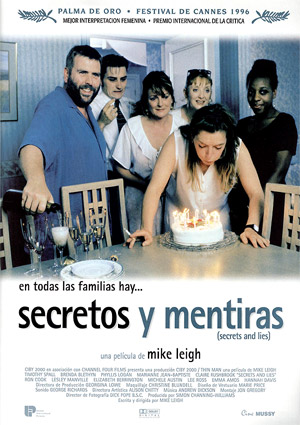 poster de Secretos y mentiras