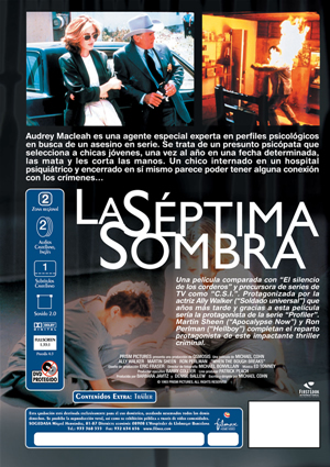 Carátula trasera de La sptima sombra