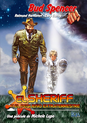 Carátula frontal de El sheriff y el pequeo extraterrestre