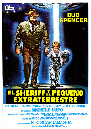 poster de El sheriff y el pequeo extraterrestre